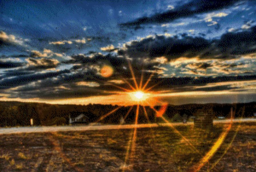 Лучи солнца - солнце - предпросмотр