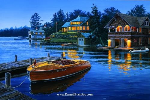 на берегу озера - пейзаж - оригинал