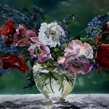 Схема вышивки «Букет»