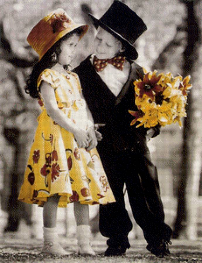 любовь - ретро дети любовь - предпросмотр