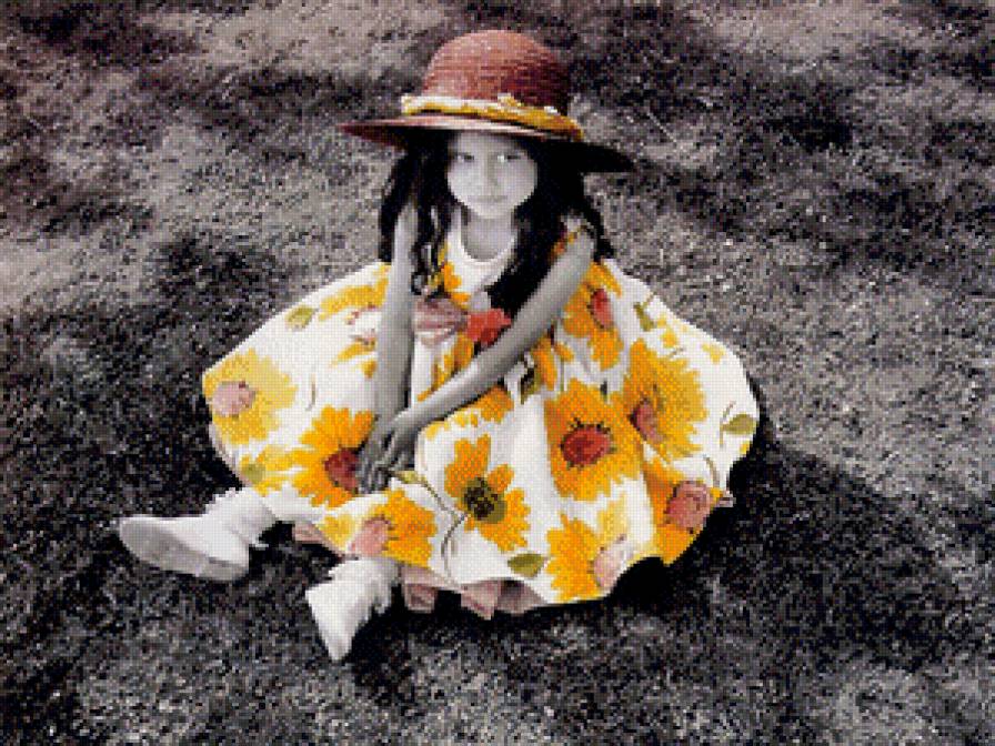 девочка - ретро дети девочка - предпросмотр