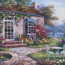 Схема вышивки «лето»