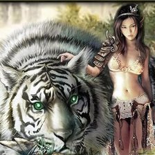 Схема вышивки «Верный друг»