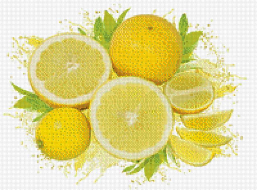 лимон - ягоды и фрукты - предпросмотр