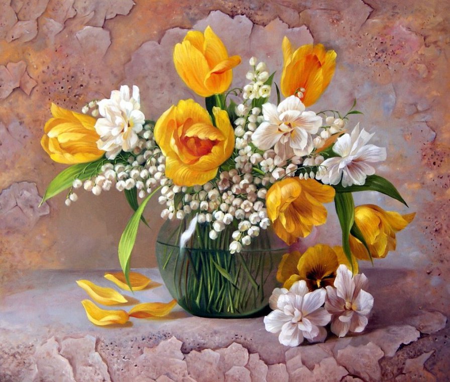 весенний букет - оригинал