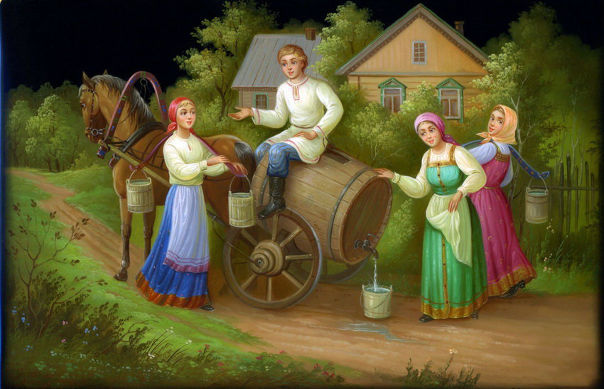 водовоз - русские мотивы - оригинал