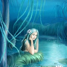 Схема вышивки «девушка2»