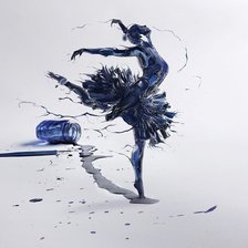 Схема вышивки «Клякса»