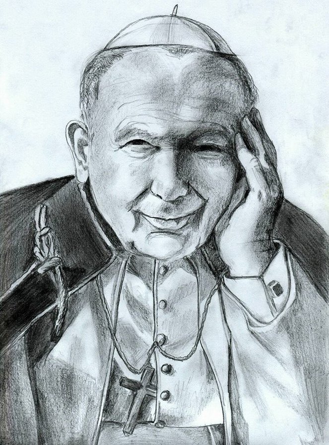 JAN PAWEL II - juan pablo ii - оригинал