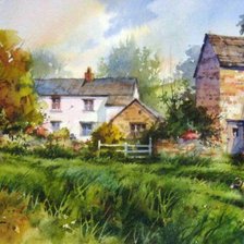 Схема вышивки «Акварели Roland Lee (Роланд Ли) №7»