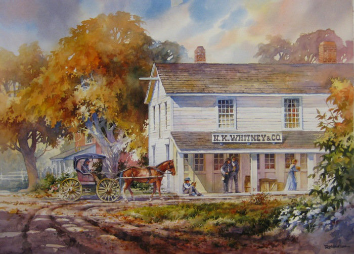 Акварели Roland Lee (Роланд Ли) №11 - искусство, картина, живопись - оригинал