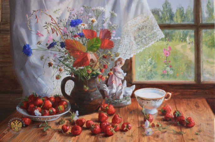 Лето на столе - оригинал