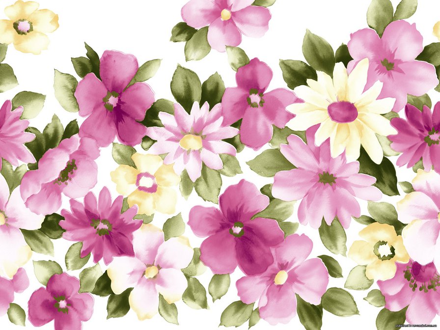 цветочное панно (длинная подушка) - весна, подушка, цветы, нежность, панно - оригинал