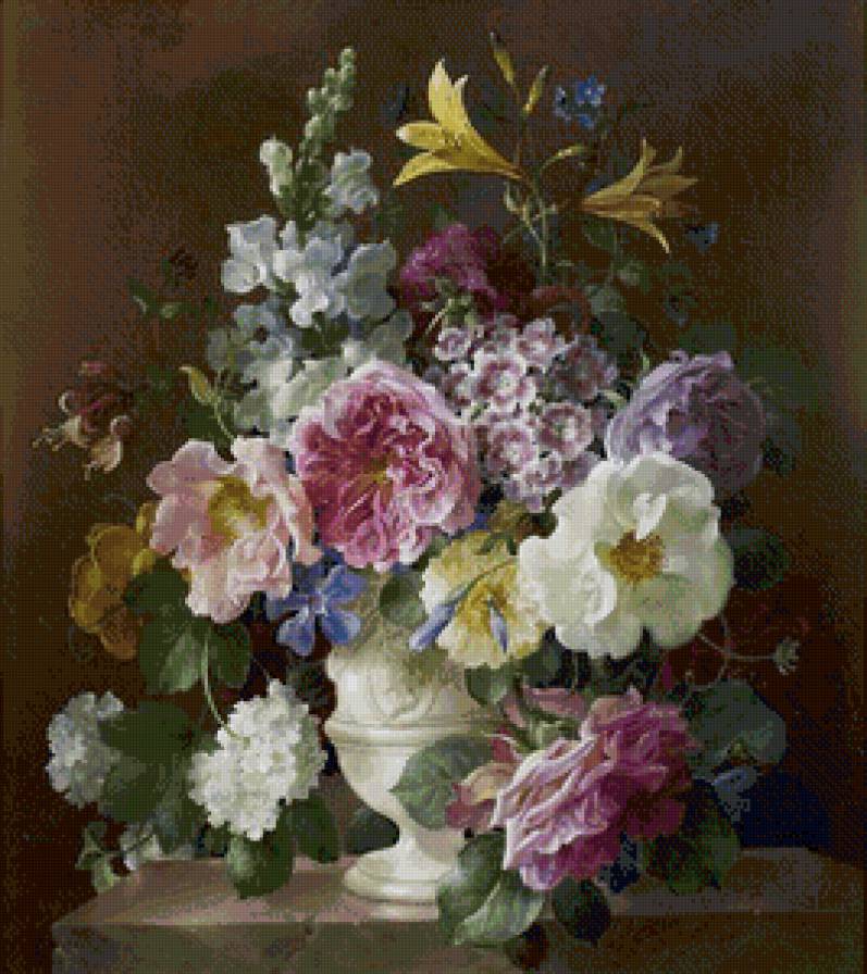 букет, цветы, натюрморт - предпросмотр