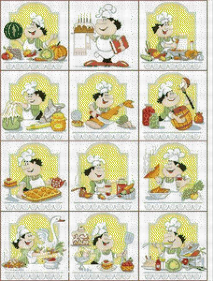 Веселые  поварята (Кирова) - кухня, еда, повар - предпросмотр