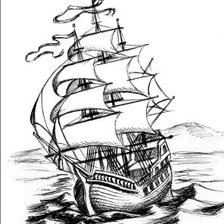 Схема вышивки «ке»