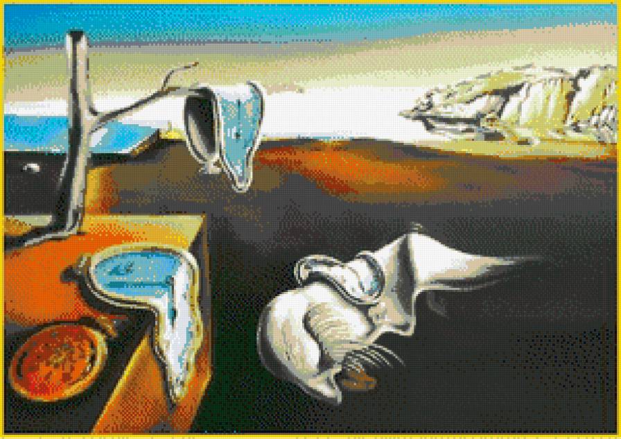 Часы - сальвадор дали, часы, время - предпросмотр