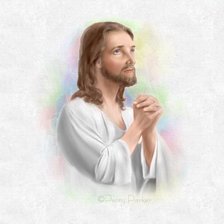 Оригинал схемы вышивки «Молитва Иисуса» (№863659)