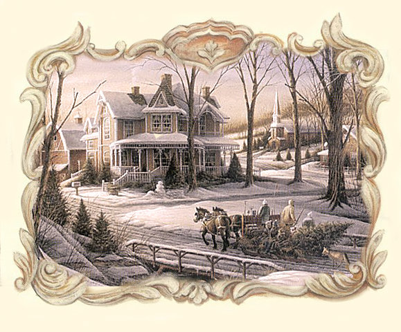 Пейзаж в ретро-стиле (Гамма) - оригинал