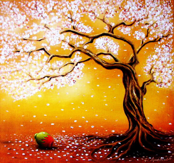 сакура в цвету - оригинал