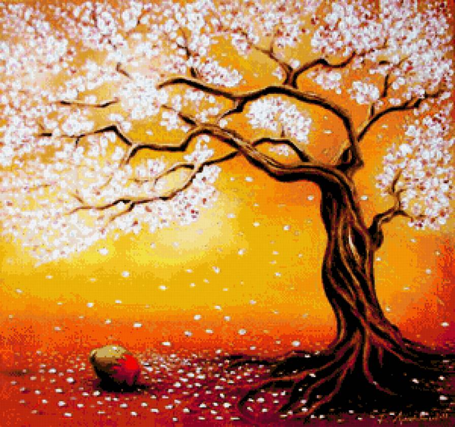 сакура в цвету - предпросмотр