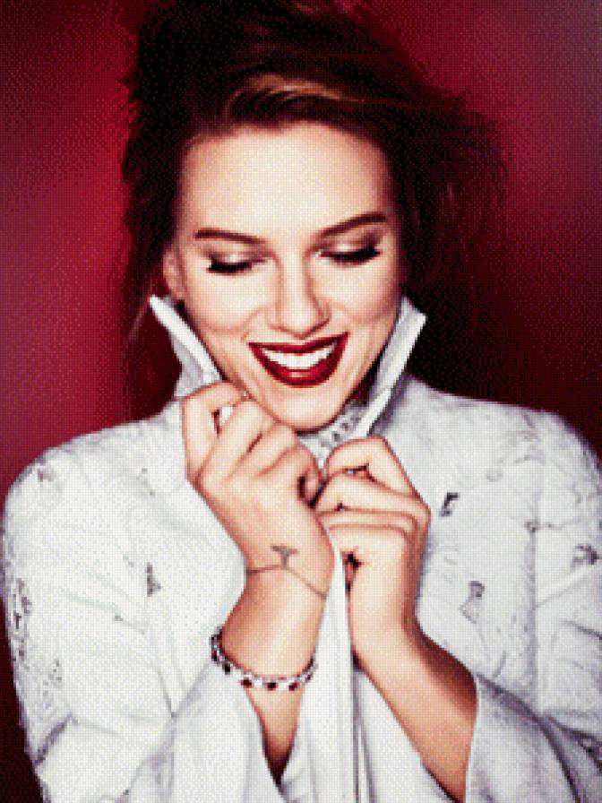 Скарлетт Йохансон - блондинка, скарлетт йохансон, знаменитость, женщина, актриса - предпросмотр