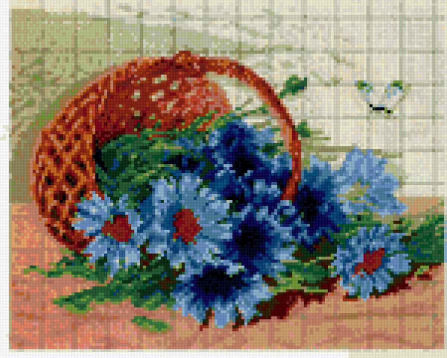 васильки - природа, цветы - предпросмотр