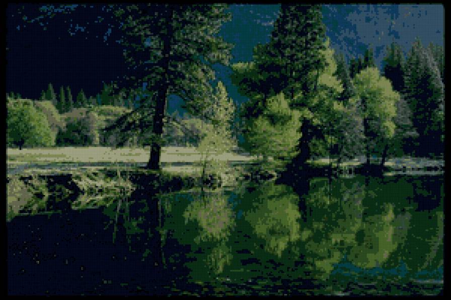 берег реки - предпросмотр