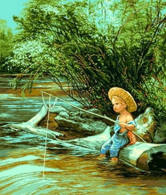 маленький рибак - оригинал