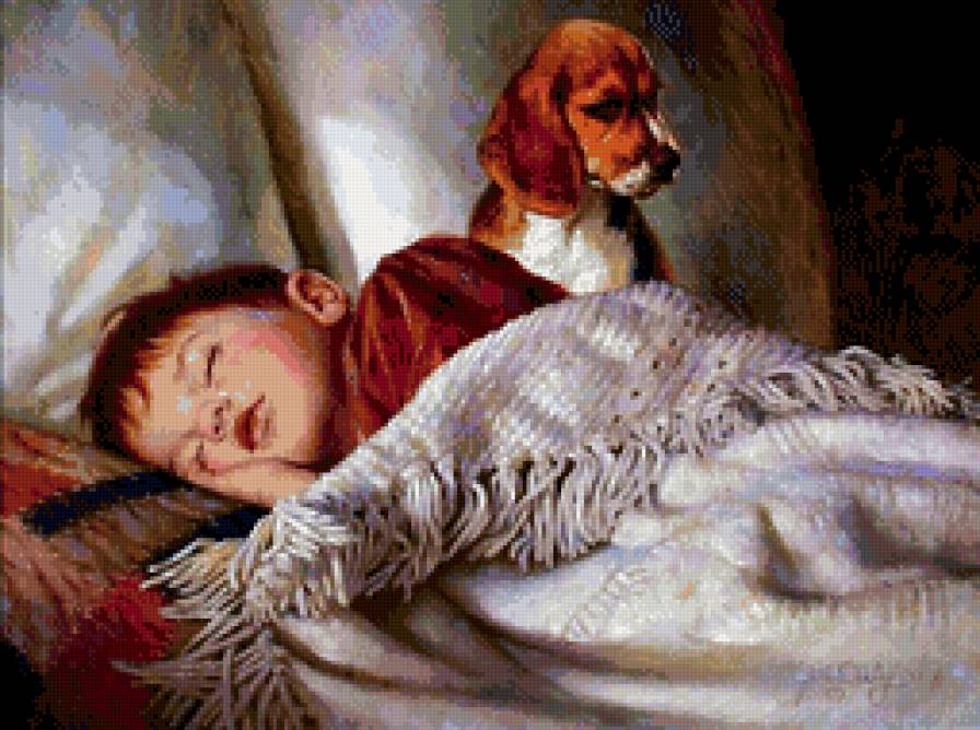 охрана - люди дети, животные, друг человека, собака - предпросмотр