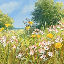 цветочная поляна