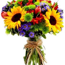 Схема вышивки «Букет»