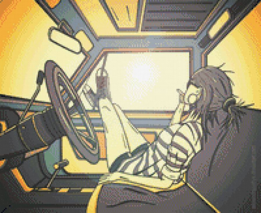 девушка в авто - девушка, машина - предпросмотр