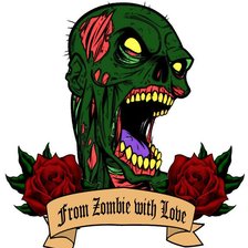Схема вышивки «from zombie»