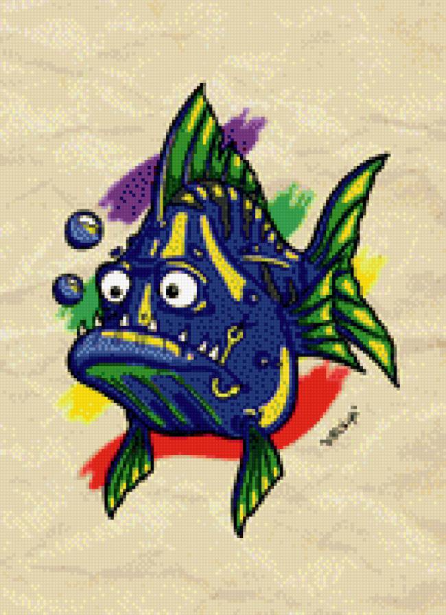 рыбище - рыба, море - предпросмотр