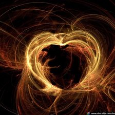 Схема вышивки «сердце»