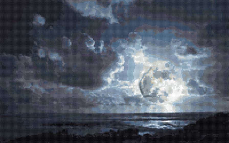 Месяц на море - предпросмотр