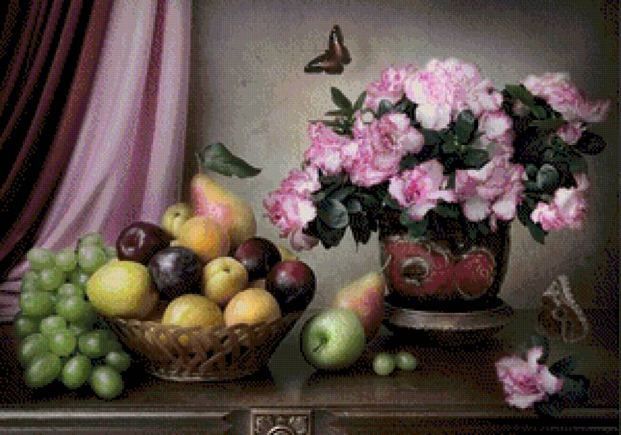 азалии и фрукты - предпросмотр