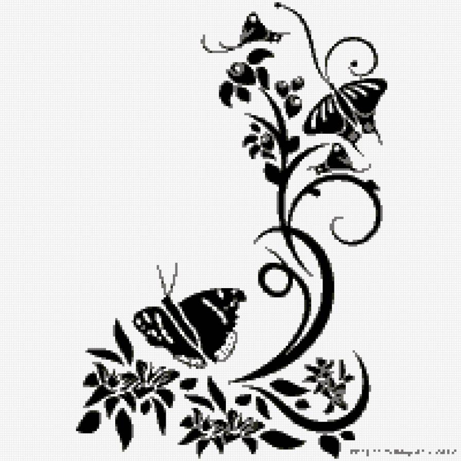 Орнамент - орнамент, графика - предпросмотр