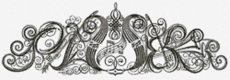 Орнамент - орнамент, графика - предпросмотр