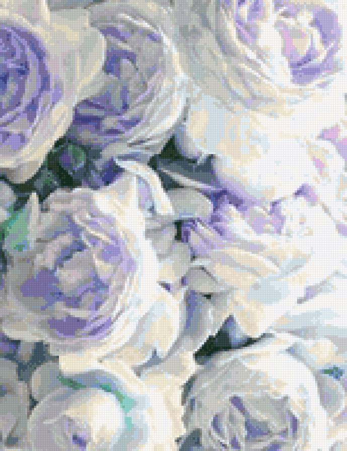 нежные - цветы, букет - предпросмотр