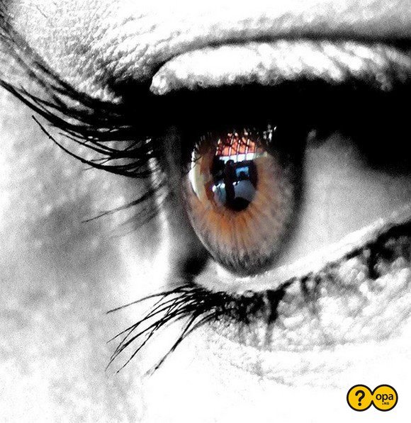 глаз - глаз, женщина - оригинал