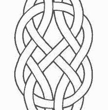 Схема вышивки «кельтский символ»