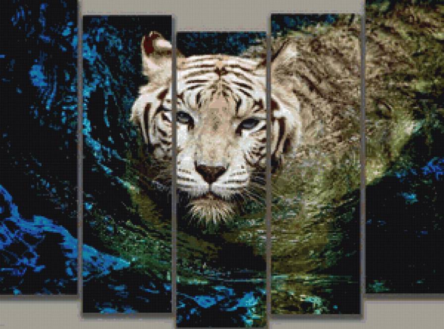 Тигр - животные, природа - предпросмотр