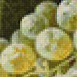 Предпросмотр схемы вышивки «натюрморт с виноградом» (№871135)