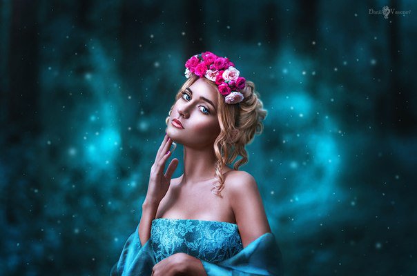 красавица - женщина, портрет, дева, девушка - оригинал