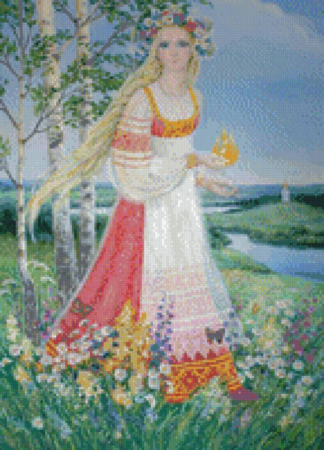 Леля - весна, славяне, славянские боги, леля - предпросмотр