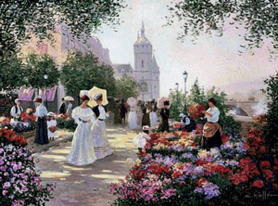 №872183 - город, люди, париж - предпросмотр