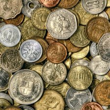 Схема вышивки «Монеты»