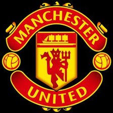 Схема вышивки «Manchester United»